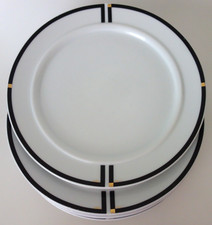 (1von6) 1x Speiseteller Rosenthal Studio Cupola Nera d 27,5 cm