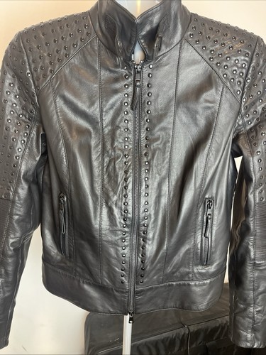 Leather jacket marc cain - leather,