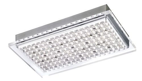 Led deckenleuchte silber - led,