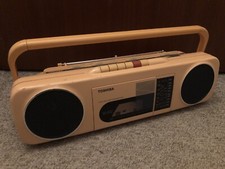 Toshiba RT-8027 Radiorekorder Stereo Radio Cassette Recorder Vintage 80er Jahre