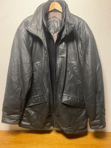 Warme lederjacke canda echtes - warme,