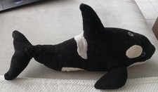 Plüschtier Orca Wal Stofftier Kuscheltier ca 40 cm lang - gebraucht