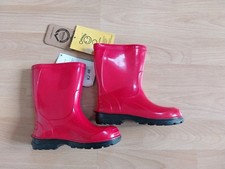 Lemigo Kinder Gummistiefel Rot Oli Regenstiefel Neu Mit Einlage Größe 25