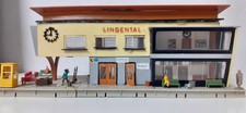 FALLER H0 BAHNHOF B 99 Lindental , gebraucht fertig gebaut