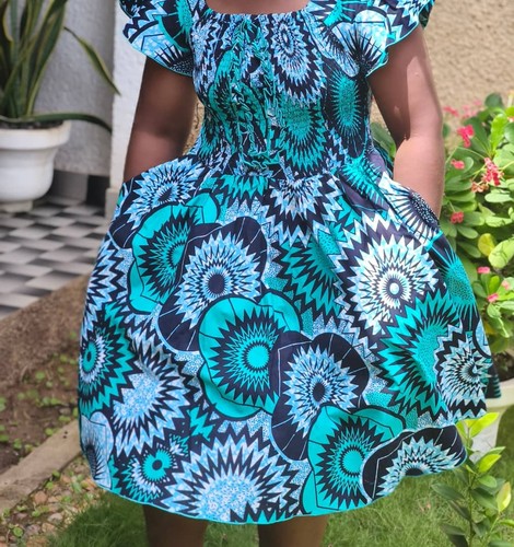 Afrikanisches kleid baumwolle - ,