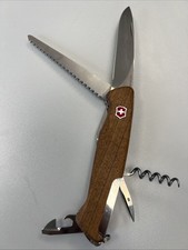 Victorinox Schweizer Taschenmesser RANGER WOOD 55 10 Funktionen wie neu