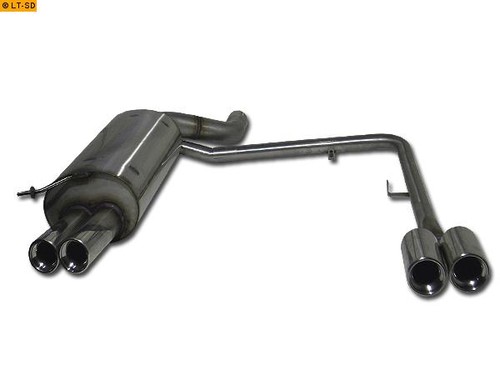 Fox endschalldämpfer 2x80 - fox, je