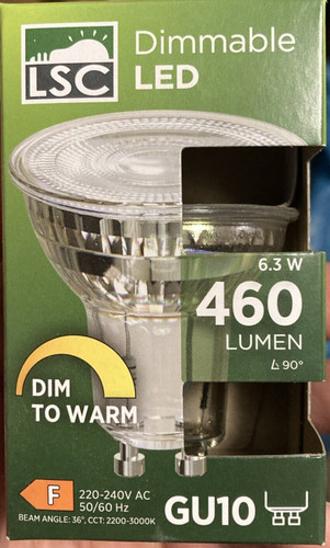 Lsc led lampe gu10 - lampe,