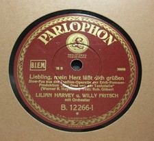 WILLY FRITSCH Ein Freund, ein guter Freund /& LILIAN HARVEY Liebling, mein Herz