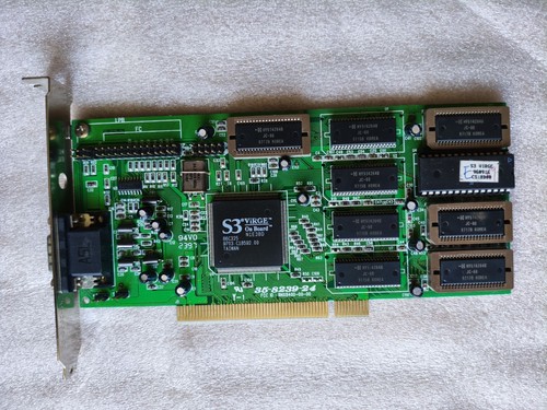 Virge pci vga - s3, virge/dx