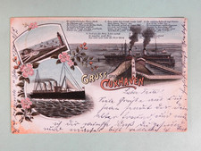AK Gruss aus Cuxhaven Litho
