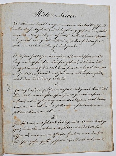 Liederbuch hirtenlieder - liederbuch,