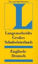 Langenscheidt Großes Schulwörterbuch, Englisch-Deutsch v... | Buch | Zustand gut