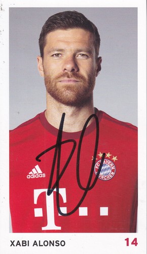 Autogramm xabi alonso - autogramm,