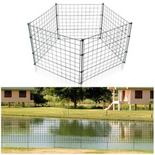 Teichzaun Gartenzaun 11tlg