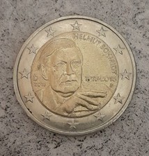 Euro münze helmut schmidt - 2,