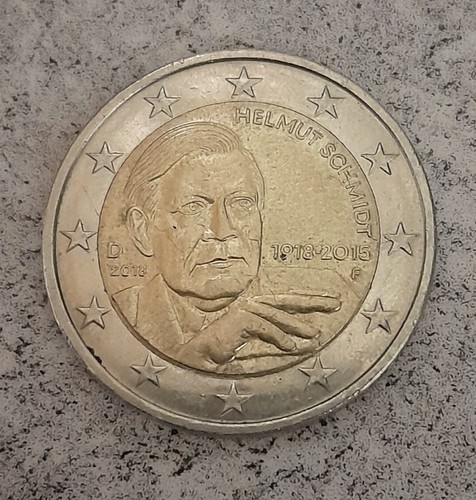 Euro münze helmut - 2,