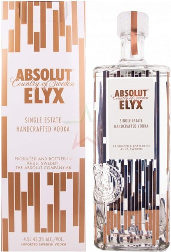4500 ml absolut elyx - 4,5l,