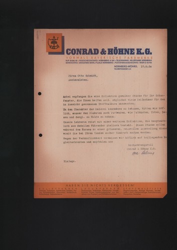 Nürnberg brief 1930 conrad - nÜrnberg,, 1930,