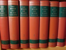 Lexikon 16 Bände - Ledereinband - Das Wissen des 20. Jahrhunderts