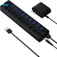 Powered USB Hub 3.0 10 Port