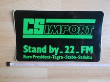 Aufkleber import cb euro - cb,