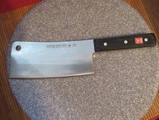 Ed. Wüsthof Dreizackwerk Solingen Messer Hackmesser Cleaver 4860/18cm, gebraucht