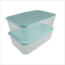 TUPPERWARE Kühlschranksystem  transparent /hellblau  2x1,5l