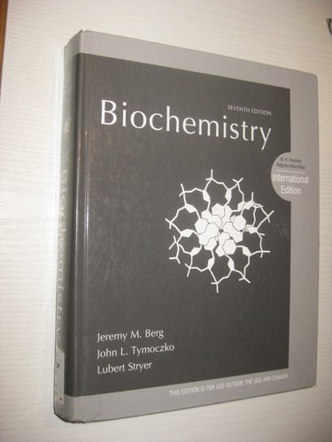 Biochemistry von berg - -,