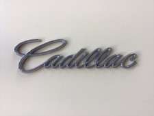 Cadillac Schriftzug Kofferraum Emblem Kotflügel Schrift Trunk Script Ornament