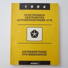 Werkstatthandbuch Chrysler 1993-1994 Systemdiagnose Automatik-Getriebe 41TE/AE