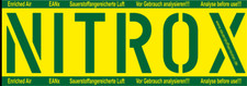 Nitrox Flaschenaufkleber von