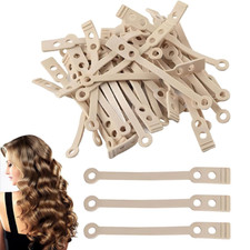 50 Stück Dauerwellen Wickler Gummi Dauerwelle Stangen Set Friseurwerkzeug 