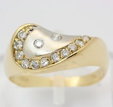 ♦♦ Ring in 14kt 14k 585 er