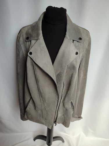 Grau wildleder optik - grau, gr