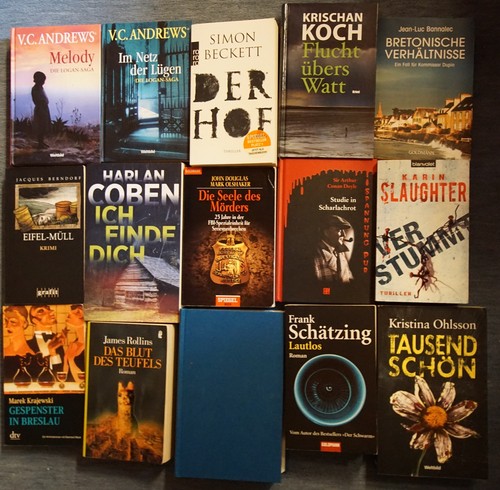 Krimipaket stück thriller - 15,