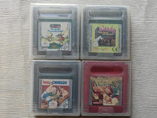 1 x GameBoy & 3 x GameBoy Color Spiele inkl. Schutzhülle