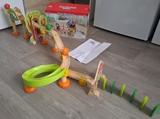 *VOLLSTÄNDIG* Kugelbahn Holz Waldleben Murmelbahn Holzspielzeug Playland