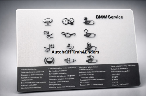 Original bmw serviceheft - original,