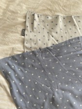 Baby Decke Blau Weiß Punkte Vinter&Bloom