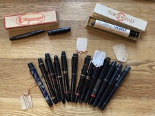 15 Vintage Füller 40er Jahre , Kellerfund eines ehemaligen Bürobedarfsladen …. 