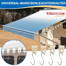 10x Set Weiß Markise Haken