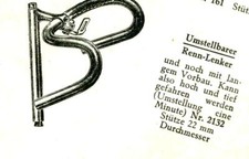 "FAHRRAD -Lenker - Bremse"