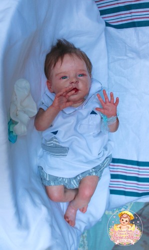 Puppe reborn oleander - puppe, aus