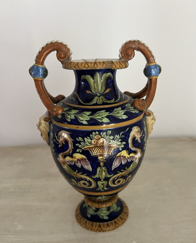 Antike majolika vase ginori - antike,