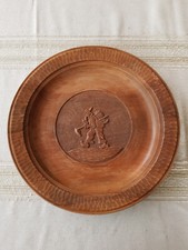 Großer Holzteller Wandteller