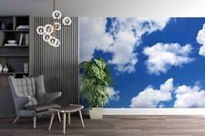 3D Dicke Kumuluswolken Himmel
