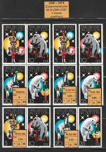 Ddr zirkuskunst lot - zirkuskunst,