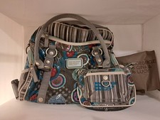 George Gina & Lucy - Handtasche bunt mit kleiner Zusatztasche - RAR - 