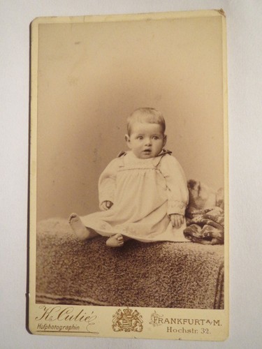 Frankfurt baby cdv - frankfurt, a.